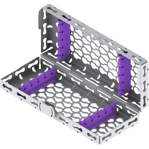 Galaxy kassett Auto Grip stk. for 10 instrumenter, 18 x 7, lilla