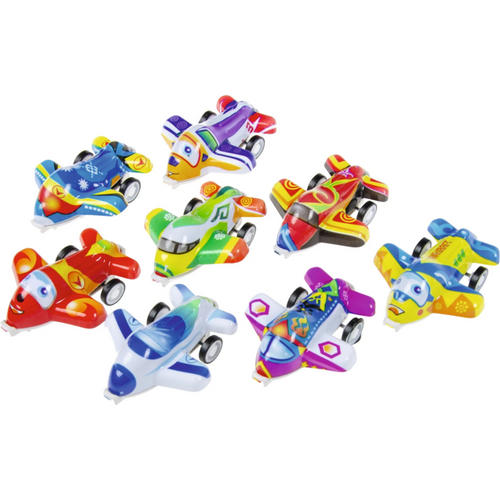 Mini-fly med tilbaketrekk 24 stykk