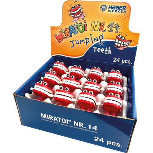 Miratoi No. 14 Klaprende proteser 24 stykker