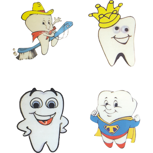 Tann-tatoveringer 144 stk.