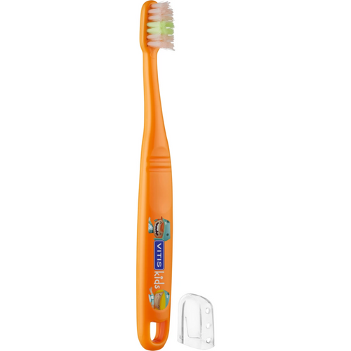 VITIS Kids sett 8 ml tanngele, 1 tannbørste