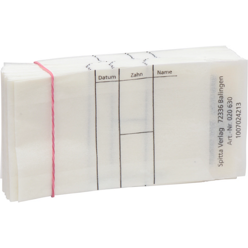 Røntgenpose pergamin 100 stk.