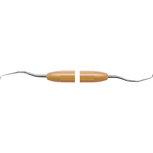 LM DuraGradeMAX Mini Gracey stk. Figur 15/16, mesial, molarer, brun, LM-ErgoNorm håndtak