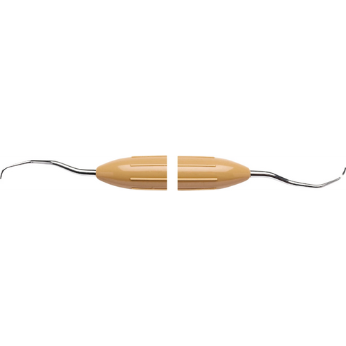 LM DuraGradeMAX Gracey stk. fasong 15/16, mesial, molarer, brun, LM-ErgoMax håndtak