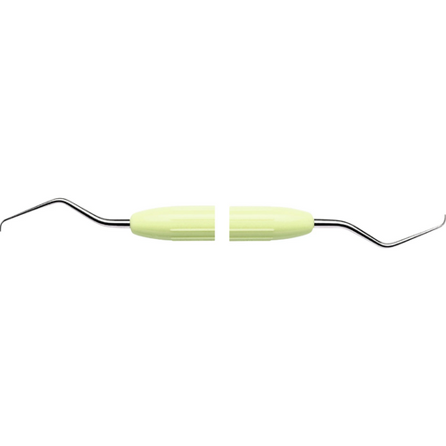 LM DuraGradeMAX Mini Gracey stk. Figur 7/8, premolarer/molarer, grønn, LM-ErgoNorm skaft