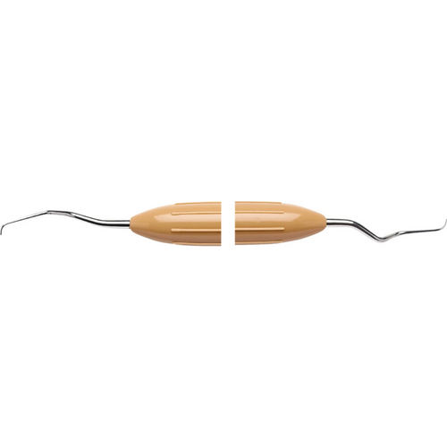 LM DuraGradeMAX Mini Gracey stk. Figur 15/18, mesial-distal, brun, LM-ErgoMax skaft