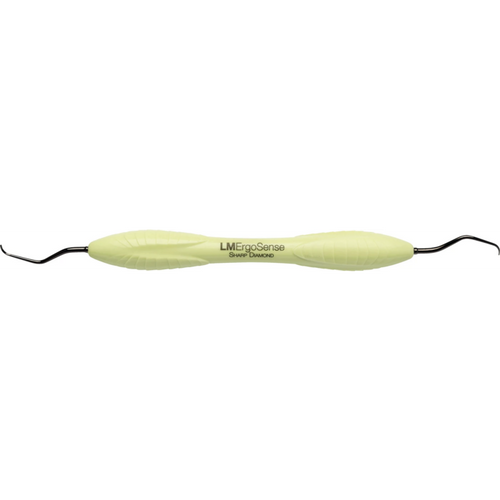LM Sharp Diamond Gracey Standard stk. 7/8, premolarer/molarer, grønn, LM-ErgoSense-skaft