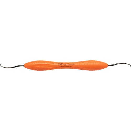 LM Sharp Diamond Gracey Standard stk. 11/12, premolarer/molarer, oransje, LM-ErgoSense-håndtak