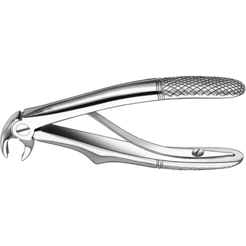 Ekstraksjonstang barn Klein stk. 280A/6 med fjær, UK-molarer