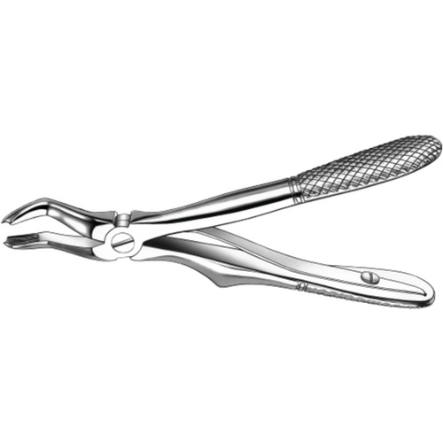 Ekstraksjonstang barn Klein stk. 280A/6 med fjær, øvre molarer