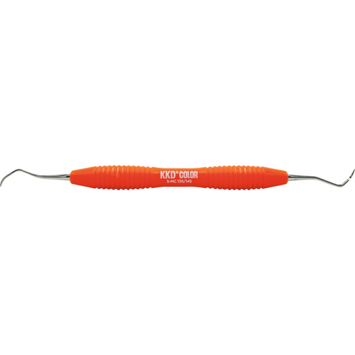 KKD COLOR Scaler stk. oransje, for front- og baktenner, med ergonomisk silikonhåndtak