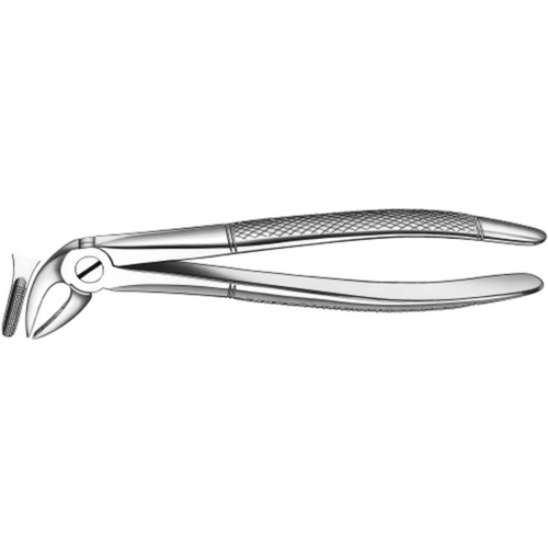 Ekstraksjonstang stk. 4, underkjeve for incisiver, hjørnetenner