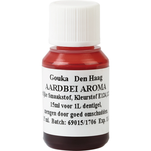 Dentigel flaske 15 ml jordbær