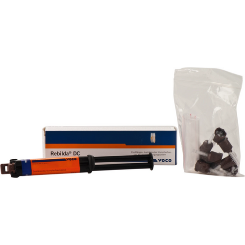 Rebilda DC 10 g QuickMix sprøyte hvit, blandespisser type 11, applikasjonsspisser type 4