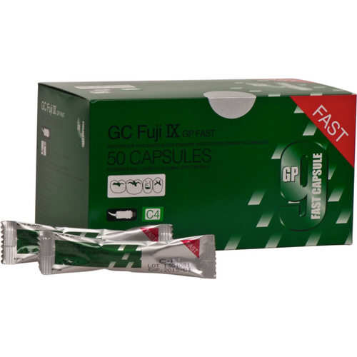 GC Fuji IX GP 50 kapsler C4 hurtigherdende