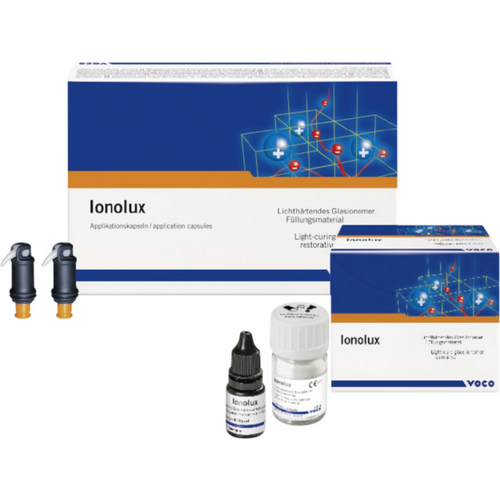 Ionolux 12 g pulver A3, 5 ml væske, 1 blandeblokk, tilbehør