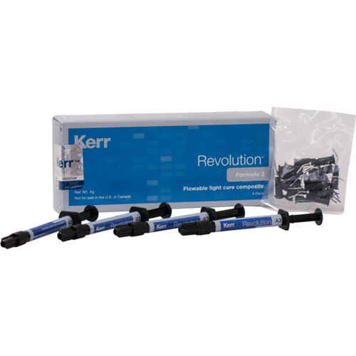 Revolution Formula 2 refill-pakker 4 x 1 g sprøyte A3, 20 sprøytespisser