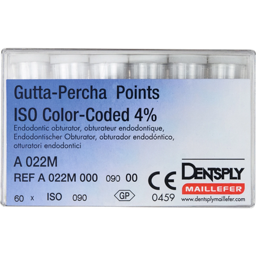 Guttapercha points 60 stk. Taper .04 ISO 090