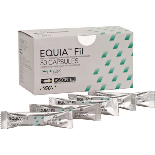 GC EQUIA refill-pakke 50 assorterte kapsler