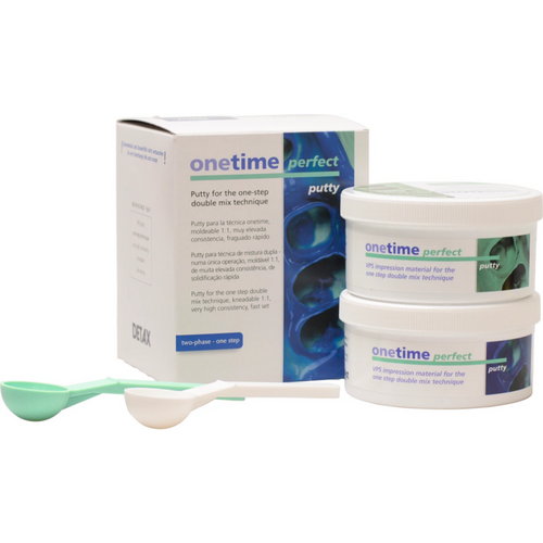 onetime perfect standardpakke 250 ml base, 250 ml katalysator putty, tilbehør