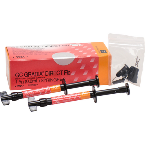 GC GRADIA DIRECT Flo 2 x 1,5 g sprøyte A2