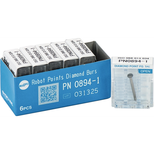 Robot Points FG 6 FG, figur hjul avrundede kanter, 1,3 mm, ISO 034