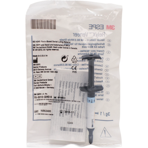 RelyX Veneer sprøyte 3 g sement B0,5
