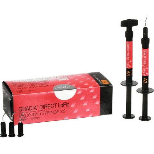 GC GRADIA DIRECT 2 x 1,3 g sprøyte LoFlo A3