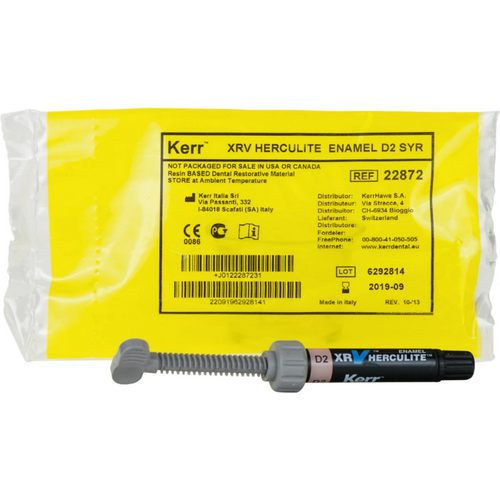 Herculite XRV sprøyte 5 g emalje D2