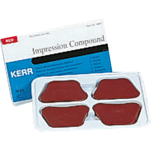 Impression Compound 8 røde plater