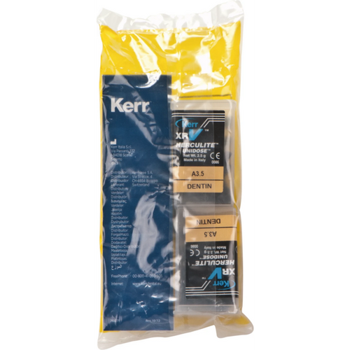 Herculite XRV 20 x 0,25 g unidose dentin A3,5