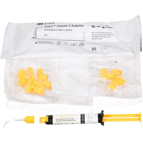 RelyX Unicem 2 Automix 8,5 g automix sprøyte A3 opak, tilbehør