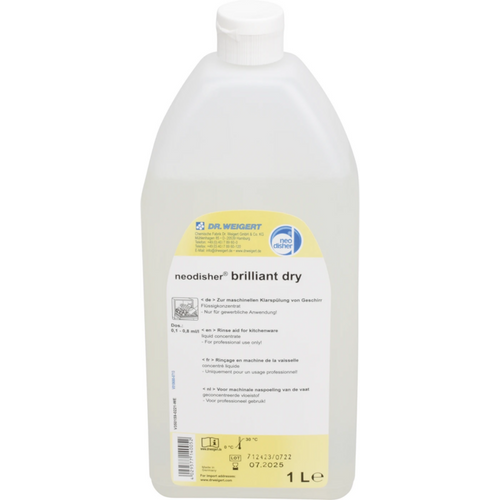 neodisher brilliant dry kartong 12 x 1 l flasker
