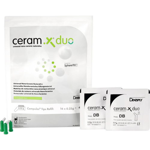 Ceram.x duo universal Refill-pakke med 16 x 0,25 g kapsler DB