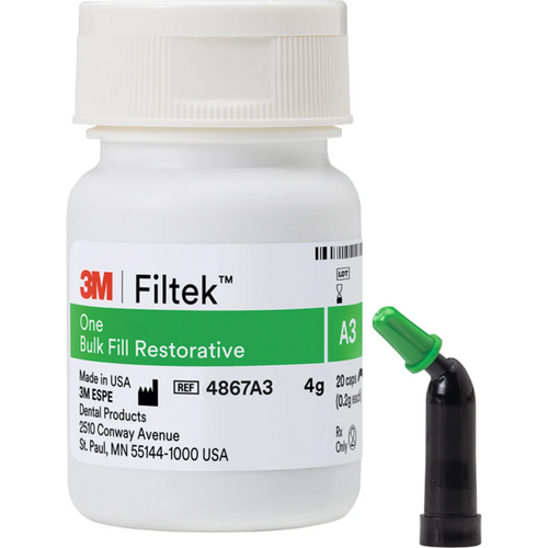 Filtek One Bulk Fill 20 x 0,2 g kapsler A3