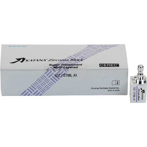 KATANA Zirconia blokk 5 stk størrelse 12Z, A1