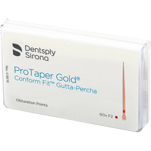 ProTaper Gold Conform Fit guttapercha points 60 stk. F2