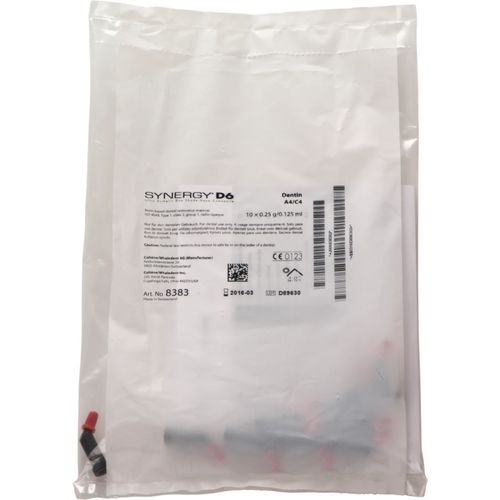 SYNERGY D6 10 x 0,25 g tip dentin A4/C4