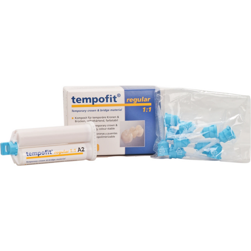 tempofit regular 1:1 standardpakke 50 ml dobbel patron A2, 10 blandespisser