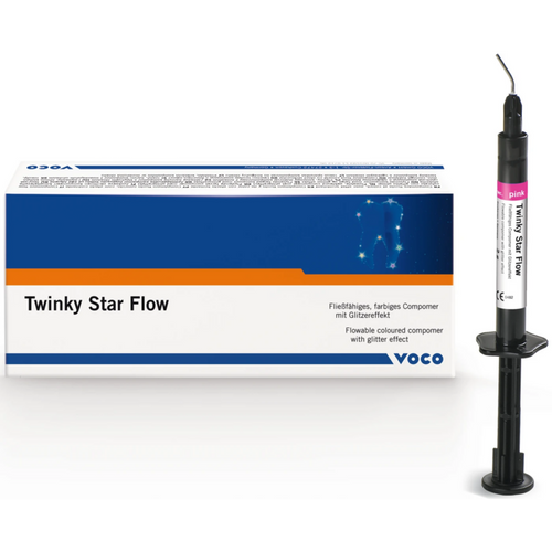 Twinky Star Flow sprøyte 2 g rosa