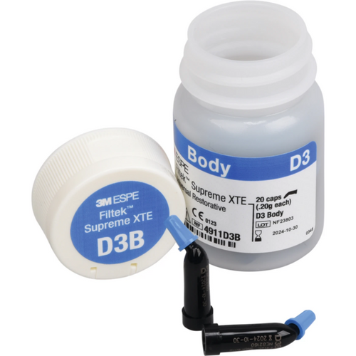 Filtek Supreme XTE Universal 20 x 0,2 g kapsel body D3