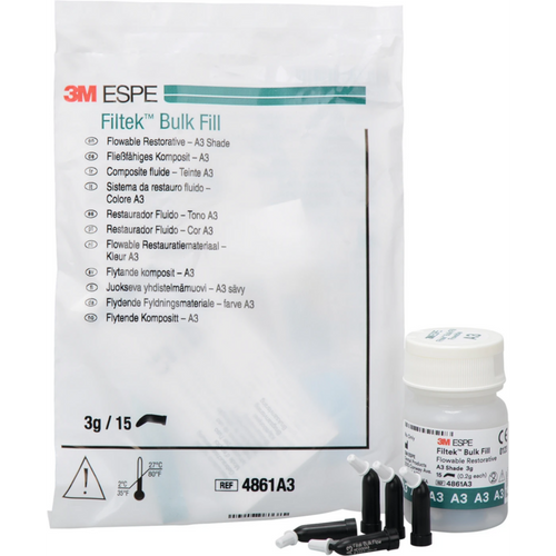 Filtek Bulk Fill Flowable 15 x 0,2 g kapsel A3