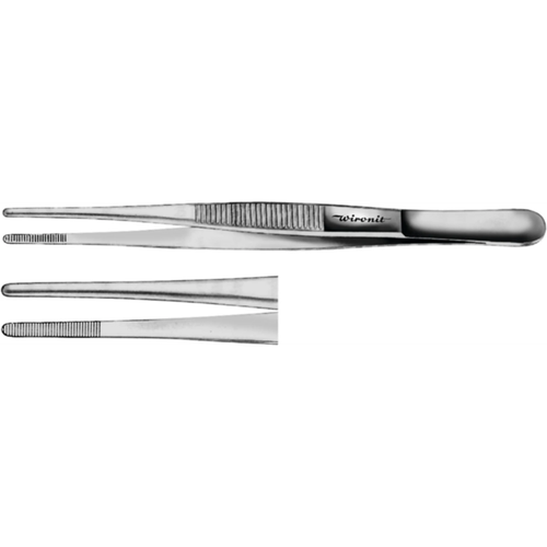 Anatomisk pinsett stk. 180 mm (HWC 054-18)