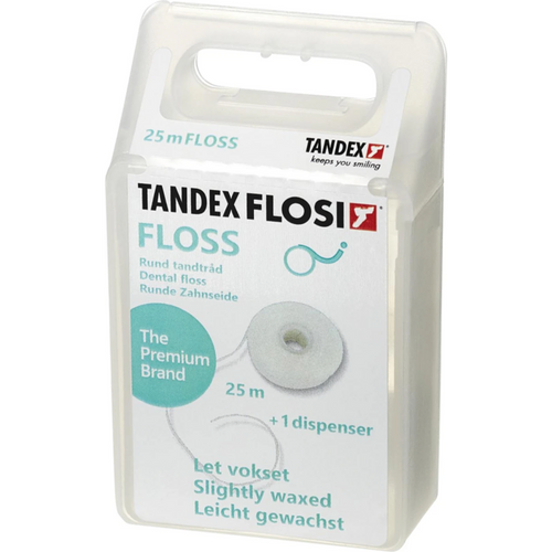 TANDEX FLOSI dispenserboks 25 m tanntråd (813381)