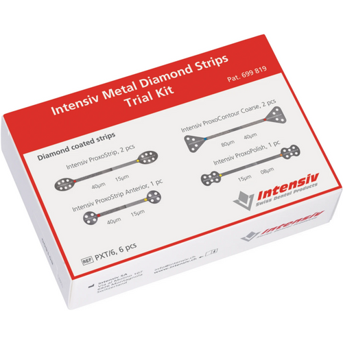 Intensive metalldiamantstrips Prøvesett