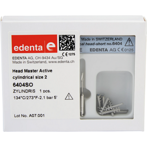 HeadMaster cylindrical, active assortert størrelse 2, kort