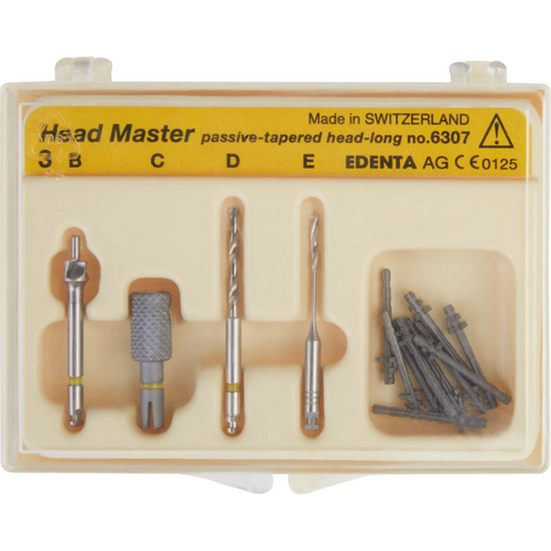 HeadMaster konisk, passiv sortiment størrelse 3, lang