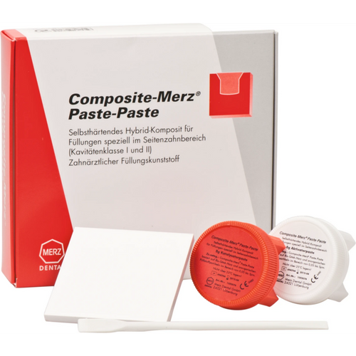Composite-Merz Paste-Paste 8 g aktivatorpasta, 8 g universell katalysatorpasta, tilbehør