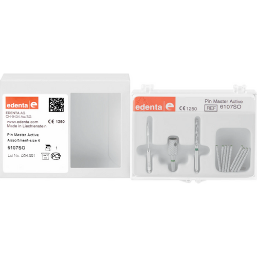 PIN Master, Active assortert 10 stk. grønne 1,75 mm, L16,5 mm