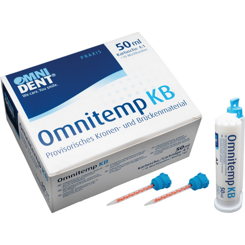 Omnitemp KB 50 ml patron 4:1 Automix A2, 10 blandespisser